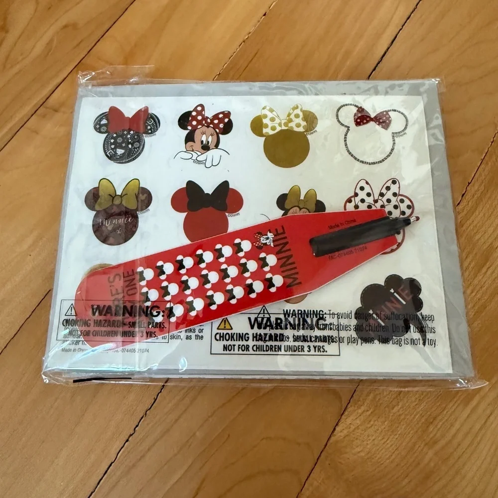 Minnie Mouse Note Cards / Thank You Cards Set of 8